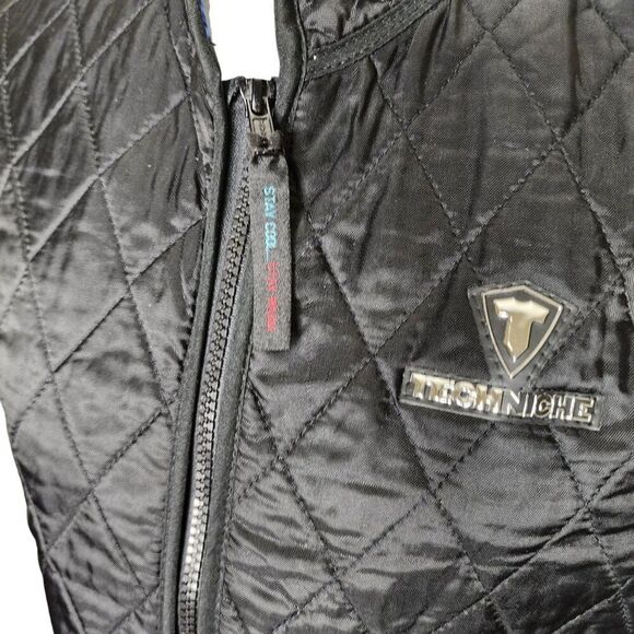 Vintage 90s TechNiche Cooling Heating Quilted Vest Hyperkewl M Black - Picture 4 of 11